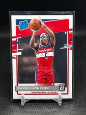 2020-21 Donruss Optic Basketball Rated Rookie Cassius Winston #198 RC Wizards