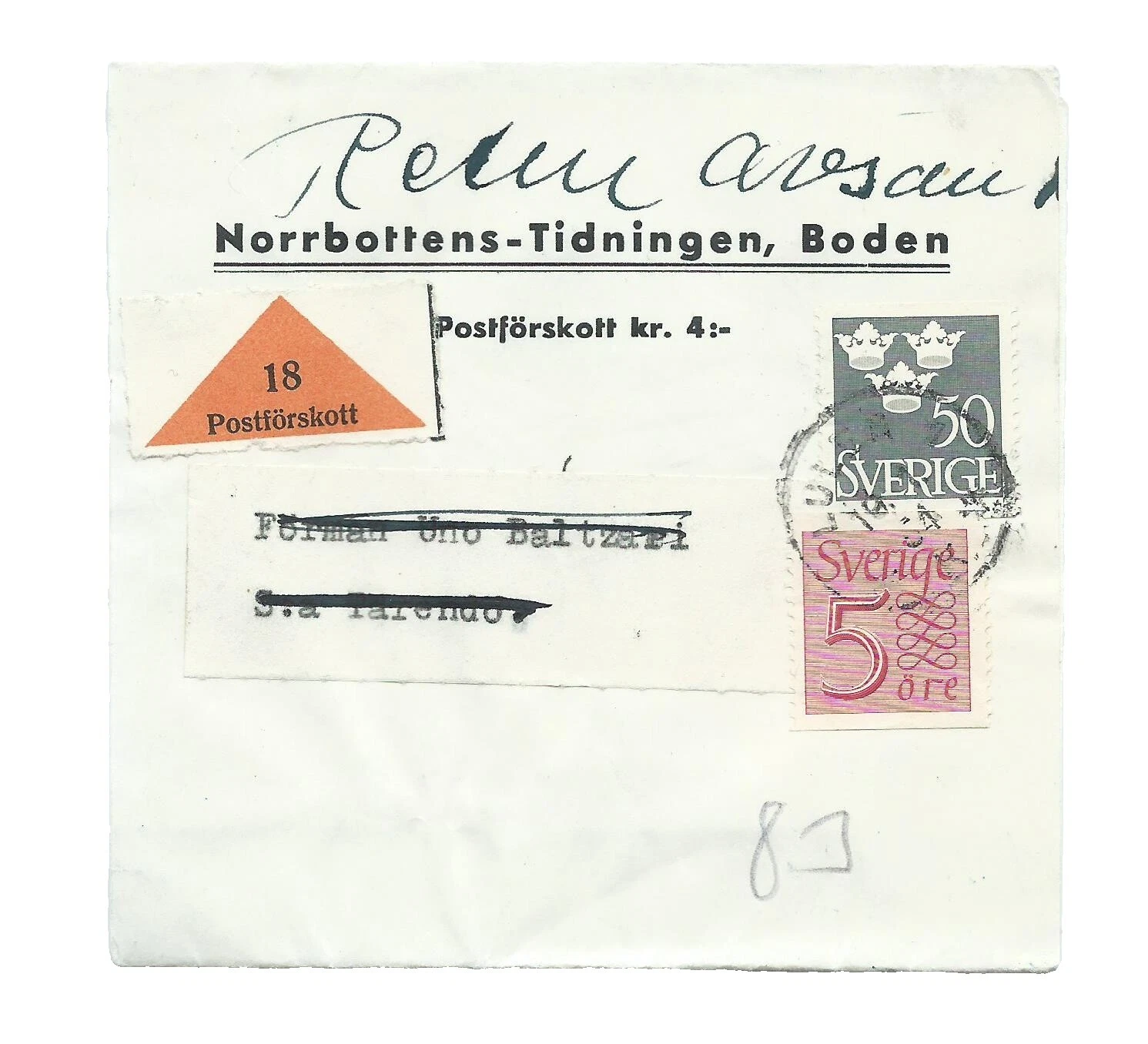 Estampillas de los Juegos Olímpicos de Cubierta sueco