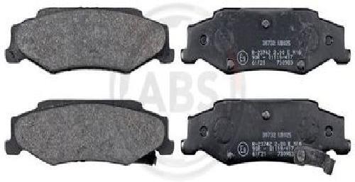 Original A.B.S. Bremsbelagsatz Scheibenbremse 38732 FüR Cadillac Chevrolet-image