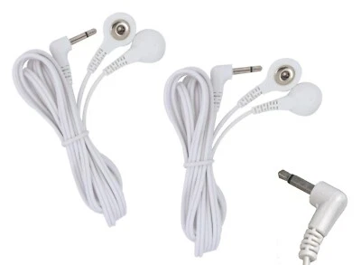 HEALTHCARE WORLD TENS / EMS 3.5mm Elektrodenleitungen mit Snap-Verbindung Für Tens Machines von H