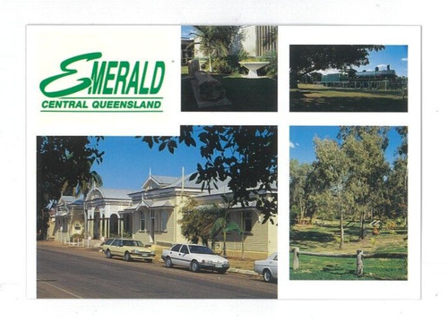 Vintage POSTCARD - EMERALD Central Queensland