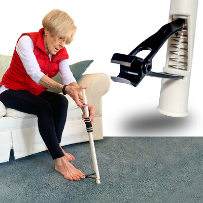 Long Handled Toenail Clipper for Seniors Thick Toenails Reaching Aid Hip Kit