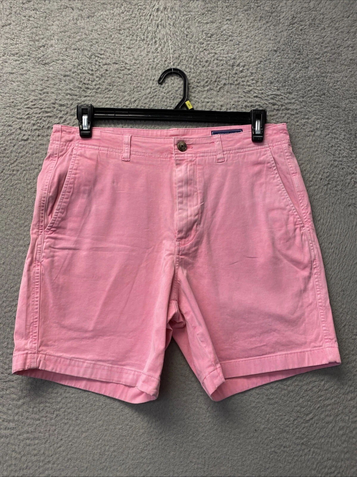 Men's Vineyard Vines Island 8” Breaker Shorts Pink Size 33 / 121-30