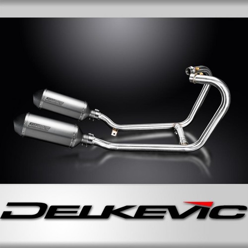 Triumph Thruxton 1200 R/RS 2016-24 Exhaust 2-2 260mm X-Oval Titanium Silencers - 第 1/5 張圖片
