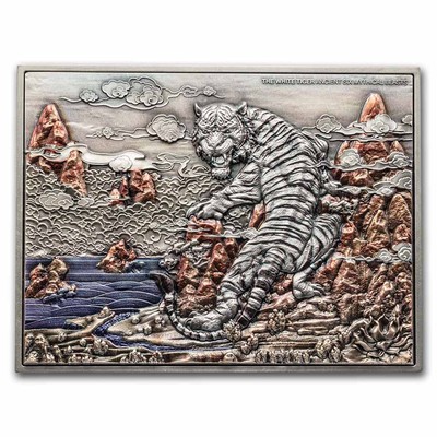 2022 Rep.of Chad 2 oz Silver The White Tiger | eBay