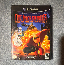 THQ The Incredibles: Rise of the Underminer + Manual (GC, 2005) E10+