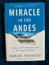 Author SIGNED Miracle in the Andes Mountains! Aircraft Crash & Cannibalism!
