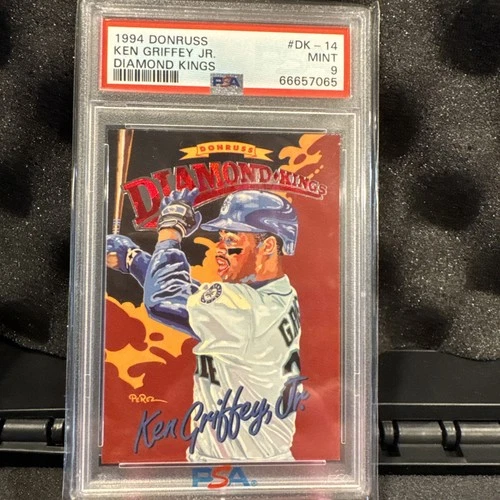 1994 DONRUSS DIAMOND KINGS #DK-14 KEN GRIFFEY JR. PSA 9