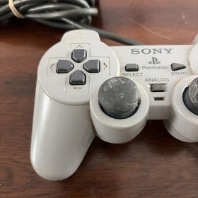 Sony PlayStation 1 One PS1 Gray DualShock Analog Controller SCPH-1200