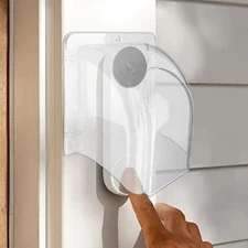 Ring Doorbell Protector Waterproof Clear Doorbell Cover for Outdoor Weatherproof