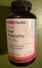 Saw Palmetto - Whole Herb Herbal Supplement 450 mg - 250 count Exp 11/26