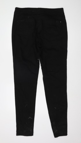 Next Women's Black High-Waist Skinny Jeans Size 18 - Picture 2 of 12