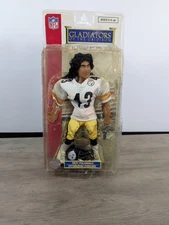 TROY POLAMALU Pittsburgh Steelers Gladiators of the Gridiron NFL Football Figure