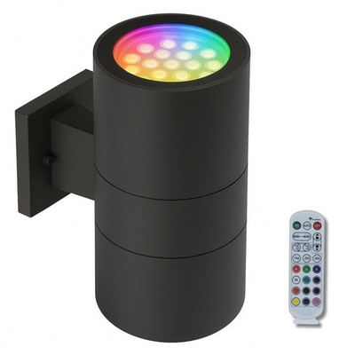 World Smart LED WSL Modern Outdoor Porch Patio Light Up Down with Aluminum Cylin