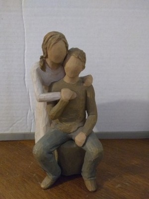 Willow Tree You and Me Figurine Couple Susan Lordi Demdaco 2011 Model 26439