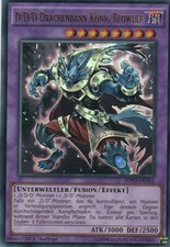 yugioh 1x D/D/D-Drachenbann-König Beowulf SDPD-DE041 ULTRA RARE 1AUFLAGE DEUTSCH