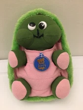 DAKIN Baby Turtle Plush Theobald Removable Shell Diaper 1984 With Tag Vintage