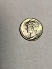 1941 D mercury Dime, BU with good luster and full bands