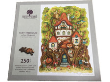 Wentworth Wooden Jigsaw Whimsy Pieces " Fairy Treehouse” 250 Pieces 1120008
