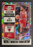 2023-24 Panini Contenders Optic Coby White 09/23 WHITE ICE CRACKED #30