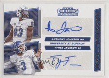 2019 Panini Contenders Draft Picks Anthony Johnson Tyree Jackson #2 Auto 0c2