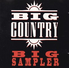BIG COUNTRY Big Sampler ( US 4 Track Promo CD )