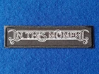 In This Moment Patch Sew or Iron On Embroidered Badge (a)