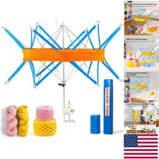 Adjustable Yarn Swift - Lightweight Foldable Umbrella Holder for Crafters