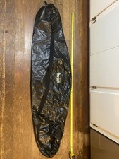 VTG Burton Snowboards Light Sack Travel Bag - Black Tarpaulin Laminate Finish