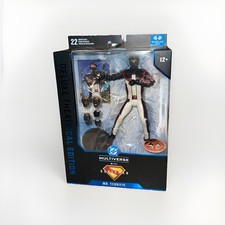 MCFARLANE  Mr. Terrific Superman Movie Deluxe Theatrical   Red Platinum Edition