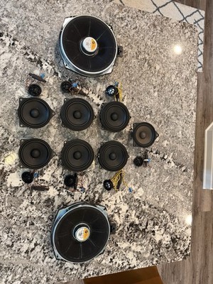 OEM BMW Harman Kardon Complete Speaker Set G01 X3 16 Speaker Audio System 2023
