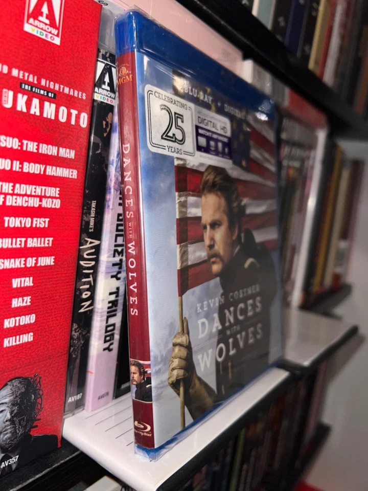 Dances With Wolves 25th Anniversary Edition Blu-ray Kevin Costner Sealed NEW - Image 3 of 4