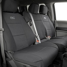 Rough Country Neoprene Front Seat Cover For Ford F-150 Lightning F-250 F-350