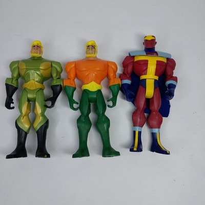 Batman the Brave Bold Total Amor/Sea Spear Aquaman Cyclone Spinner Red Tornado