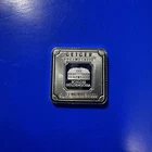 Geiger 5 Grams .999 Fine Silver Bar      Square Shape #2689