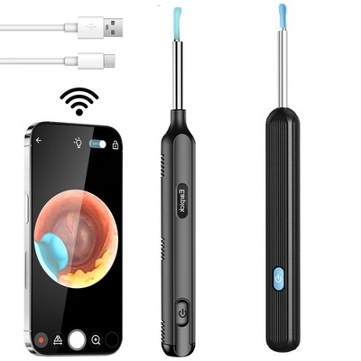 Ohrenschmalz Entferner Otoskop Ohrenreiniger Kamera HD Wifi Ear Cleaner IP67