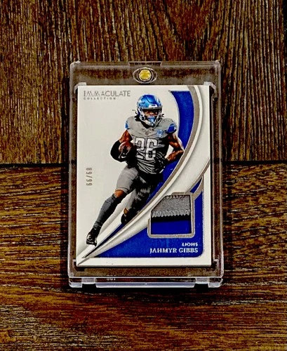2024 Panini Immaculate Collection - Memorabilia Jahmyr Gibbs Patch /99