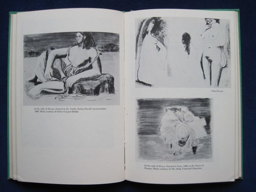 Three Picassos Before Breakfast SIGNED by ANNE-MARIE STEIN Story of Art Forgery - Picture 5 of 7