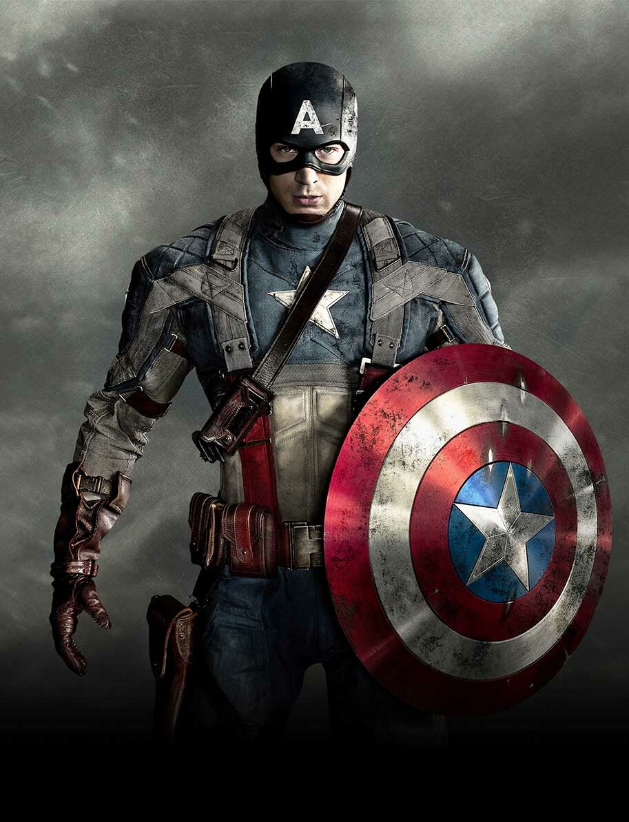 Chris Evans as Steve Rogers Captain America The First Avenger 2011