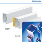 ⭐️ Electrical Cable Trunking Wire Channel Plastic Cover White TV/SAT PVC-1 Meter