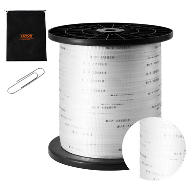 VEVOR Polyester Pulling Tape Mule Tape 1/2'' x 3153' 1250 lbf Tensile Capacity