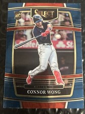 CONNOR WONG RC 2022 Select Baseball Retail Blue Concourse Base Red Sox
