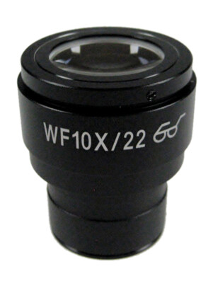 Eyepiece (Ømm): HWF 10×/Ø22mm (with 0.1mm Scale) (Adjustable) [Core OBB-A1523]