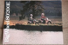 Yamaha 1986 BW180 and BW200E brochure. Excellent condition.