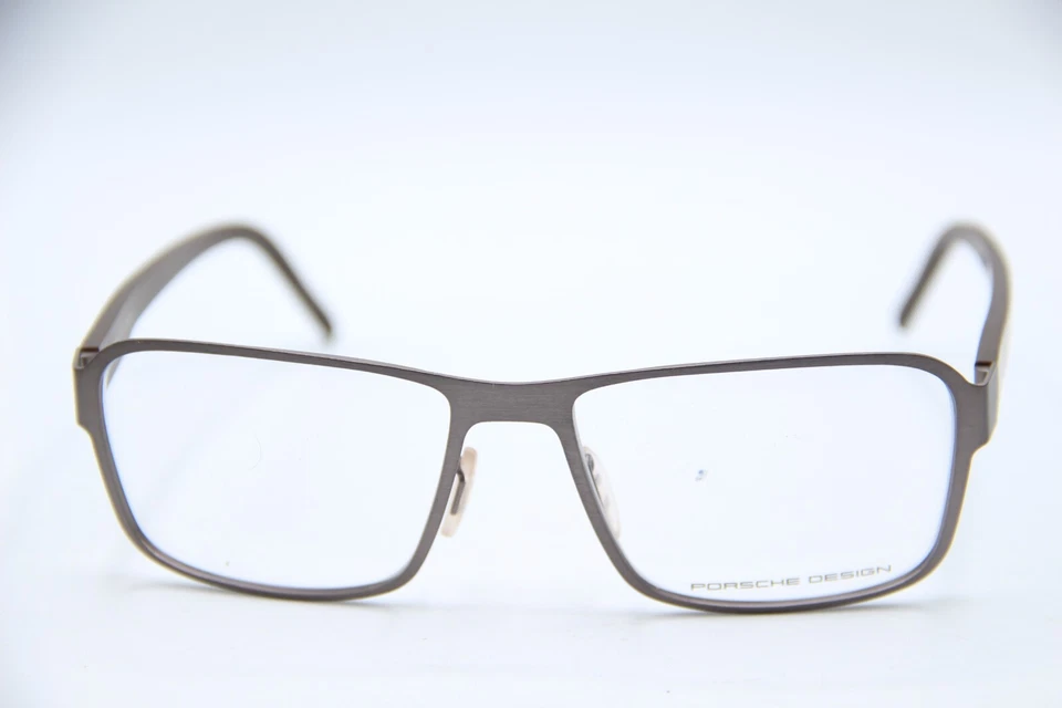 NUEVAS GAFAS DE DISEÑO AUTÉNTICAS GRISES PORSCHE DESIGN P'8290 CON ESTUCHE 56-17 Foto 2 de 4