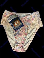 Vtg NWT Lily Of France by Dolores Cotton Club sz S Underwear stretch cotton