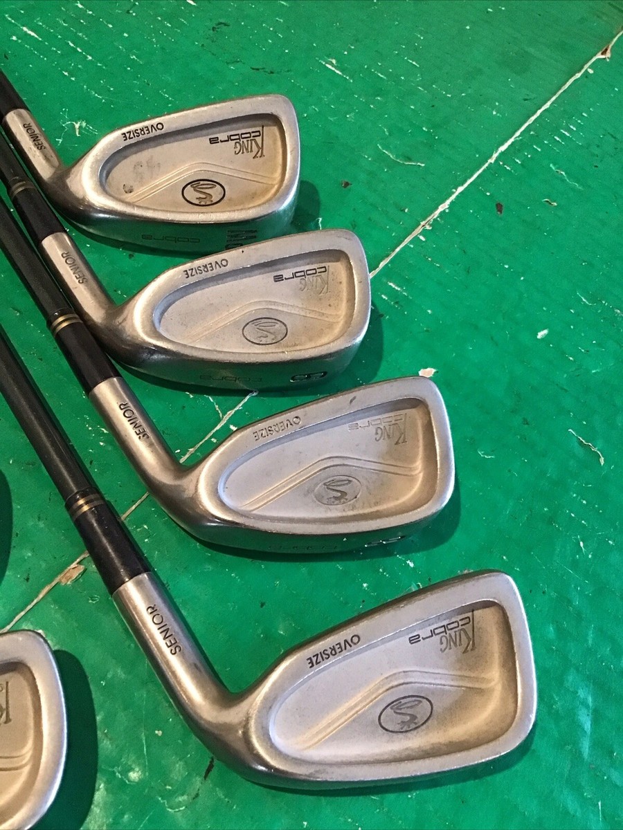 King Cobra Senior Oversize Iron Set 3-PW Graphite Senior Flex RH