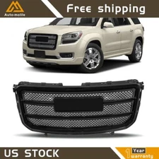 84055811 Gloss Black Grill Center Mesh Grille For GMC Acadia Denali 2013-2016