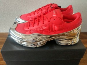 raf simons ozweego red chrome