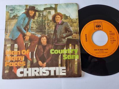 Christie - Man of many faces 7'' Vinyl Germany